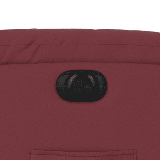 vidaXL Poltrona reclin. elevatória elétrica couro artif vermelho-tinto vidaXL Poltrona reclin. elevatória elétrica couro artif vermelho-tinto