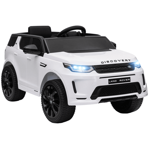 AIYAPLAY Carro Elétrico para Crianças acima de 3 Anos com Licença Land Rover Discovery Sport Carro Elétrico Infantil com Bateria 12V Controlo Remoto Faróis Buzina e Música 106x65,5x51 cm Branco AIYAPLAY Carro Elétrico para Crianças acima de 3 Anos com Licença Land Rover Discovery Sport Carro Elétrico Infantil com Bateria 12V Controlo Remoto Faróis Buzina e Música 106x65,5x51 cm Branco