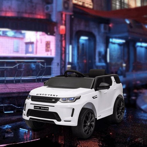 AIYAPLAY Carro Elétrico para Crianças acima de 3 Anos com Licença Land Rover Discovery Sport Carro Elétrico Infantil com Bateria 12V Controlo Remoto Faróis Buzina e Música 106x65,5x51 cm Branco AIYAPLAY Carro Elétrico para Crianças acima de 3 Anos com Licença Land Rover Discovery Sport Carro Elétrico Infantil com Bateria 12V Controlo Remoto Faróis Buzina e Música 106x65,5x51 cm Branco