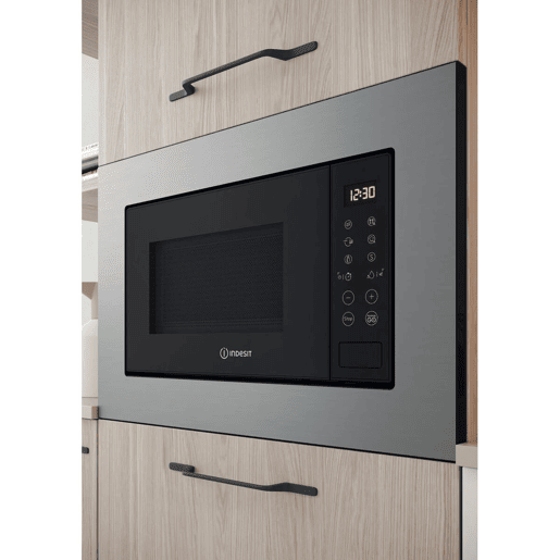 Microondas Indesit MWI 120 GX 800 W Prateado Aço 20 L