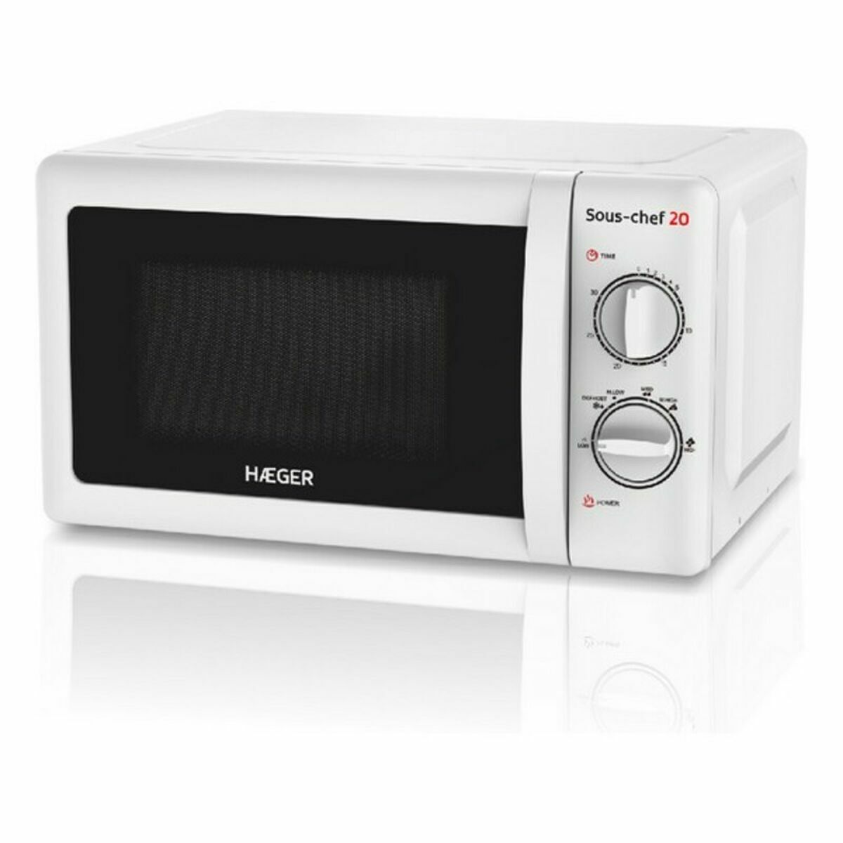 Microondas con grill haeger mw-70w.006a 20 l blanco 700w