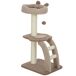 Árbol para Gato Aglomerado de madera, Poliéster PawHut Árbol para Gato Aglomerado de madera, Poliéster PawHut Marrón