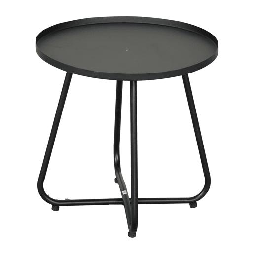 Conjunto de mobiliário de jardim Brienza poly rattan Ø45x45 cm - VerdePreto casa.pro