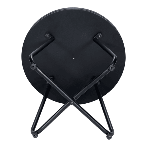 Conjunto de mobiliário de jardim Brienza poly rattan Ø45x45 cm - VerdePreto casa.pro
