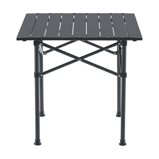 Mesa portátil com 2 cadeiras de campismo dobráveis Bellante Tecido de aço - Cinzento casa.pro Mesa portátil com 2 cadeiras de campismo dobráveis Bellante Tecido de aço - Cinzento casa.pro