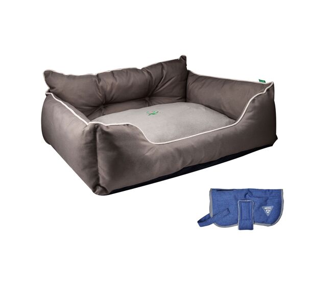 Cama para mascota + abrigo para mascotas
