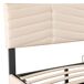 Cama de matrimonio de terciopelo con almacenaje 165x205 Cama de matrimonio de terciopelo con almacenaje 165x205 Beige