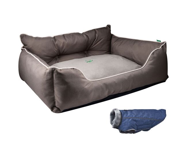 Cama para mascota + abrigo para mascotas