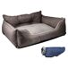 Cama para mascota + abrigo para mascotas Cama para mascota + abrigo para mascotas Marrón