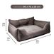 Cama para mascota + abrigo para mascotas Cama para mascota + abrigo para mascotas Marrón