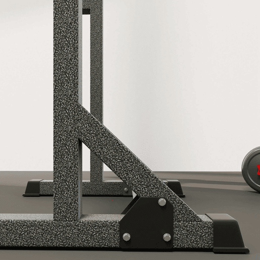 SPORTNOW Suporte para Barras de Pesos Multifuncional com Largura e Altura Ajustáveis Suporte de Musculação com Estrutura de Aço Carga 200 kg para Treino em Casa Ginásio 60-87x65x121-158 cm Preto