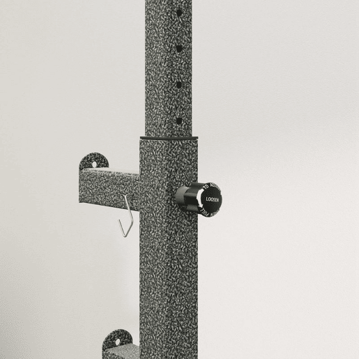 SPORTNOW Suporte para Barras de Pesos Multifuncional com Largura e Altura Ajustáveis Suporte de Musculação com Estrutura de Aço Carga 200 kg para Treino em Casa Ginásio 60-87x65x121-158 cm Preto