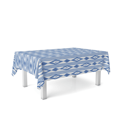 Toalha de Mesa Resinada Islas Azul 220x140cm Donegal Collections