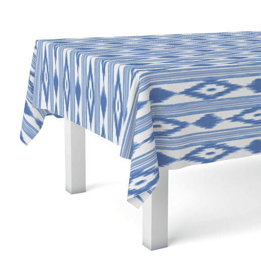 Toalha de Mesa Resinada Islas Azul 220x140cm Donegal Collections