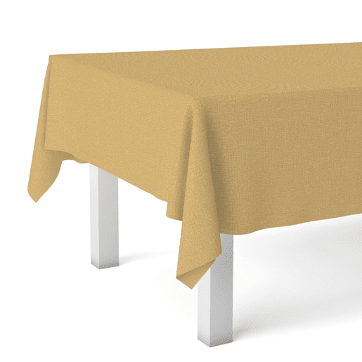 Toalha de Mesa Hule Ter Mostaza 220x140cm Donegal Collections