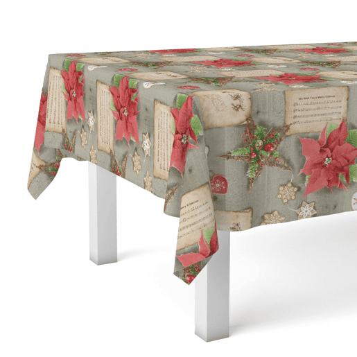 Toalha de Mesa Resinada Nadal 300x140cm Donegal Collections