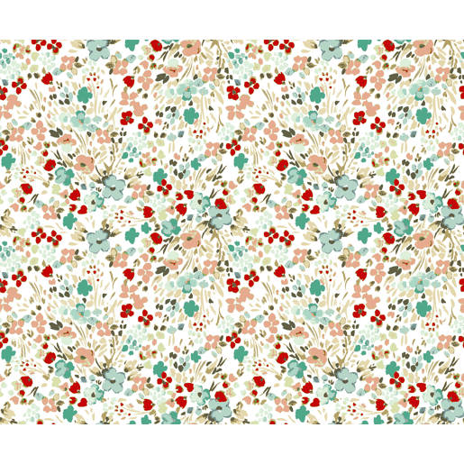 Toalha de Mesa Resinada Olena Rojo 240x140cm Donegal Collections