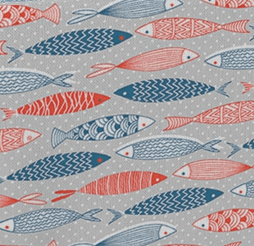 Toalha de Mesa Resinada Fish 200x140cm Donegal Collections