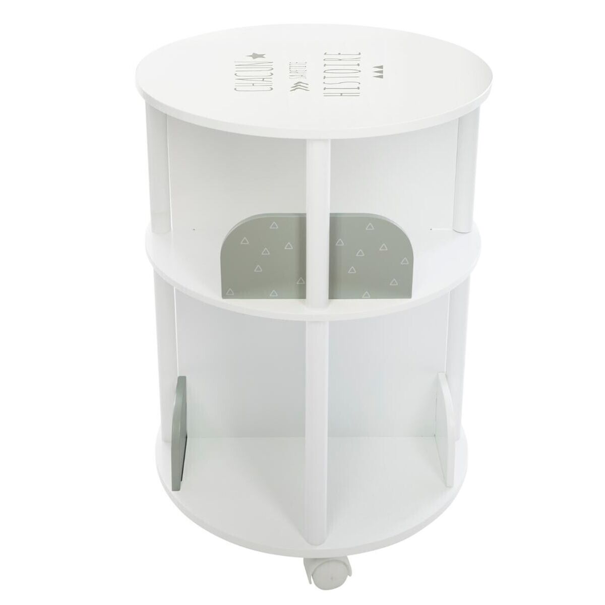 Well home librero redondo infantil