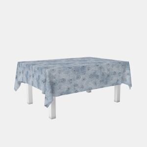 Toalha de Mesa Resinada Leon Azul 100x140cm Donegal Collections