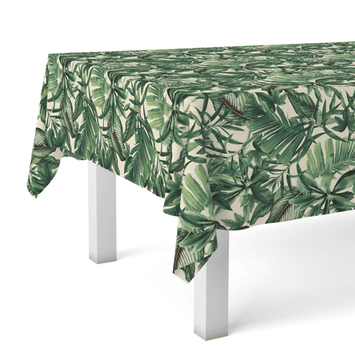 Toalha de Mesa Resinada Gia Verde 140x140cm Donegal Collections