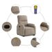 Sillón Reclinable De Masaje Sillón Reclinable De Masaje Topo