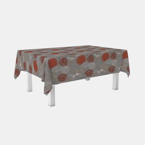 Toalha de Mesa Hule Arga Gris 100x140cm Donegal Collections