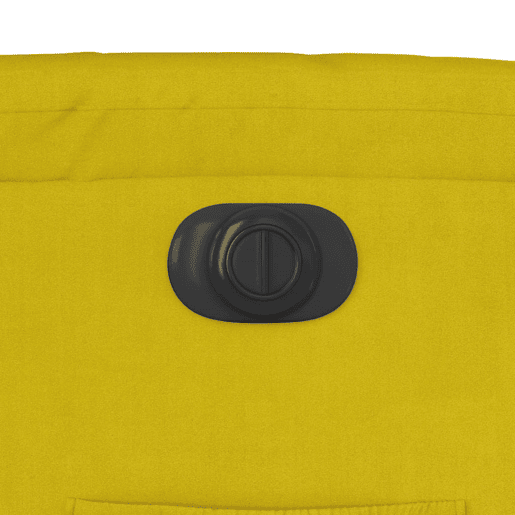 vidaXL Poltrona reclinável elevatória elétrica veludo amarelo vidaXL Poltrona reclinável elevatória elétrica veludo amarelo