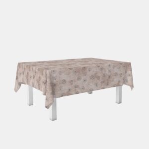 Toalha de Mesa Resinada Leon Marrón 100x140cm Donegal Collections