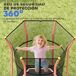 Cama Elástica Infantil Acero, PP HOMCOM Cama Elástica Infantil Acero, PP HOMCOM Rojo