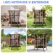 Cama Elástica Infantil Acero, PP HOMCOM Cama Elástica Infantil Acero, PP HOMCOM Rojo