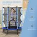 Cama Elástica Infantil Acero, PP HOMCOM Cama Elástica Infantil Acero, PP HOMCOM Azul