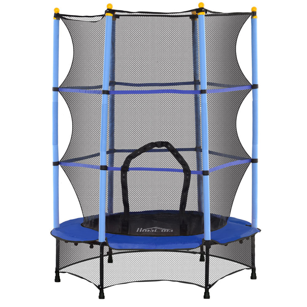 Cama Elástica Infantil Acero, PP HOMCOM