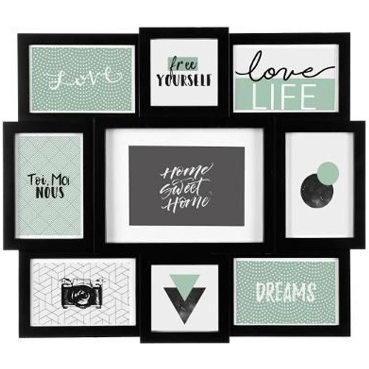 WELL HOME - Marco decorativo para pared - 9 fotos