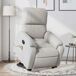 Sillón Reclinable De Masaje Sillón Reclinable De Masaje Gris Claro