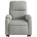 Sillón Reclinable De Masaje Sillón Reclinable De Masaje Gris Claro