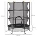 Cama Elástica Infantil Acero, PP HOMCOM Cama Elástica Infantil Acero, PP HOMCOM Negro