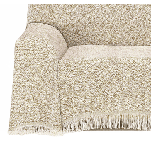 Foulard Multiuso Xadrez 130x180cm Moraig Bege Donegal Collections