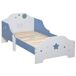 Cama Infantil MDF, Contrachapado de Álamo HOMCOM Cama Infantil MDF, Contrachapado de Álamo HOMCOM Multicolor