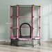 Cama Elástica Infantil Acero, PP HOMCOM Cama Elástica Infantil Acero, PP HOMCOM Rosa
