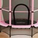 Cama Elástica Infantil Acero, PP HOMCOM Cama Elástica Infantil Acero, PP HOMCOM Rosa