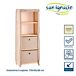 Estanteria tela 2 cajones colección KIPIT 113 Estanteria tela 2 cajones colección KIPIT 113 Beige