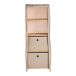 Estanteria tela 2 cajones colección KIPIT 113 Estanteria tela 2 cajones colección KIPIT 113 Beige