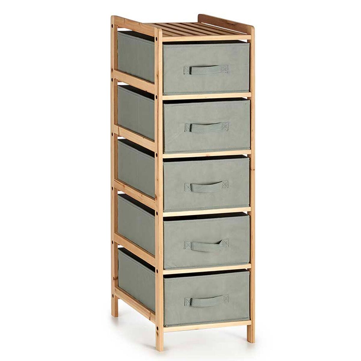 Mueble ancho 5 cajones colección kipit 103x36x34 cm