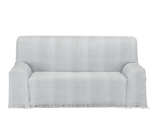 Plaid foulard multiusos 180x260cm macarelleta gris donegal collections