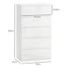 Cómoda con Cajone HOMCOM, hogar - muebles de dormitorio Cómoda con Cajone HOMCOM, hogar - muebles de dormitorio Blanco