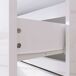 Cómoda con Cajone HOMCOM, hogar - muebles de dormitorio Cómoda con Cajone HOMCOM, hogar - muebles de dormitorio Blanco