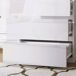 Cómoda con Cajone HOMCOM, hogar - muebles de dormitorio Cómoda con Cajone HOMCOM, hogar - muebles de dormitorio Blanco