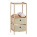 Estanteria 2 baldas 2 cajones colección KIPIT Estanteria 2 baldas 2 cajones colección KIPIT Beige