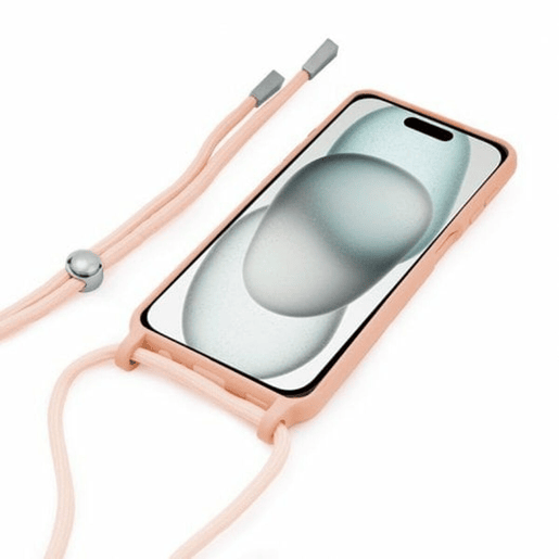 Capa para Telemóvel Cool iPhone 15 Cor de Rosa Apple
